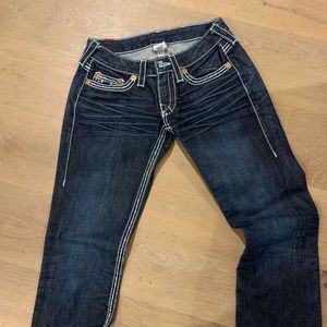 True Religion dark wash jean
